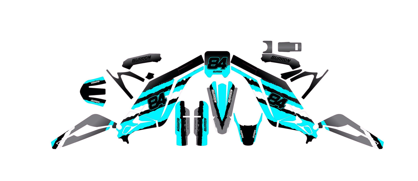 Sur Ron Light Bee X Graphics Kit - Electric Motocross