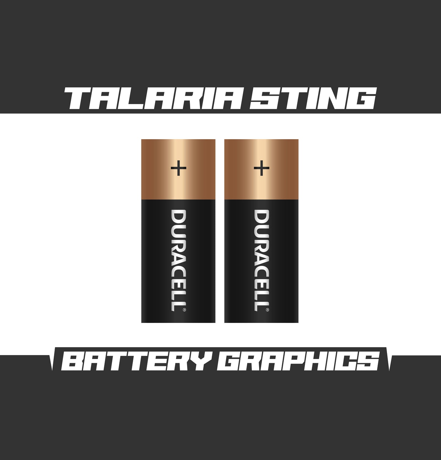 Talaria Sting Graphics Kit - Duracell Battery Style
