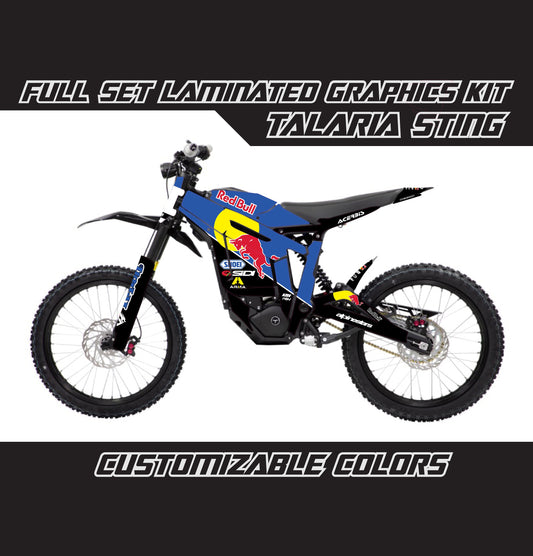 TALARIA STING Blue Bull Graphics Kit