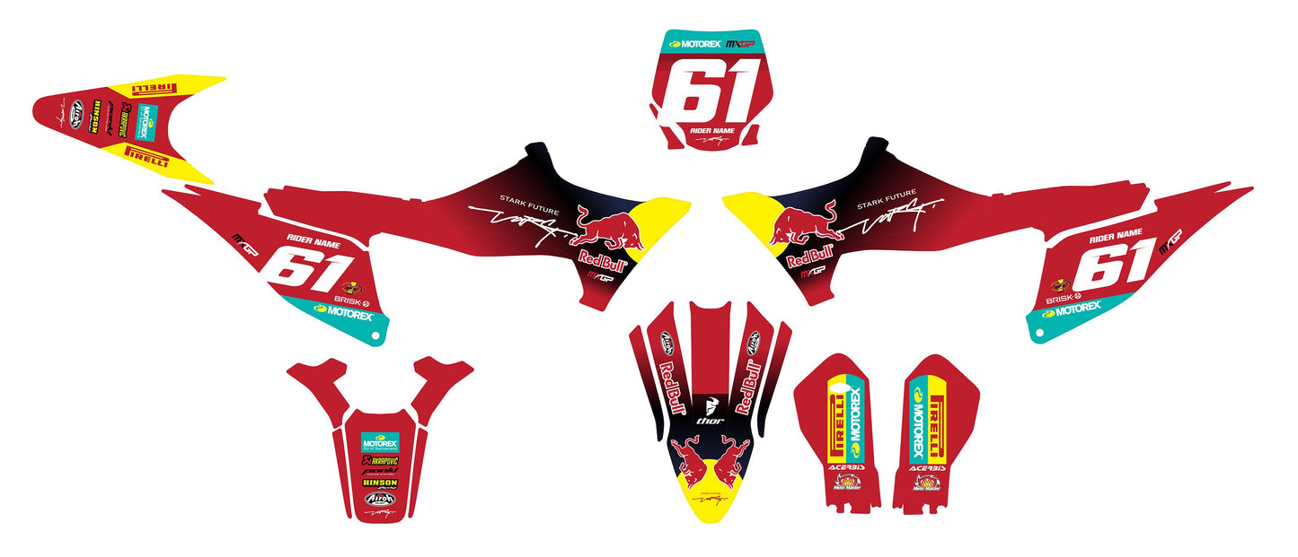 Stark Varg Graphics Kit - R Bull