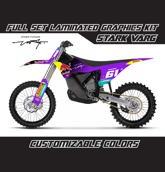 Stark Varg Graphics Kit - Violet R Bull