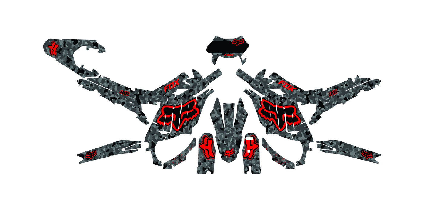 Sur Ron Ultra Bee Graphics Kit - Red Fox Camo