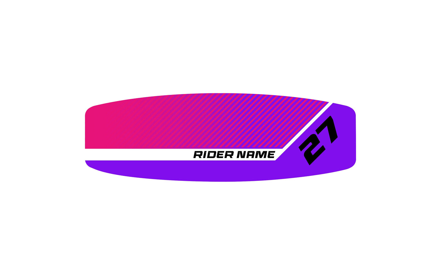 WAKEBOARD Pink Violet Graphics Kit